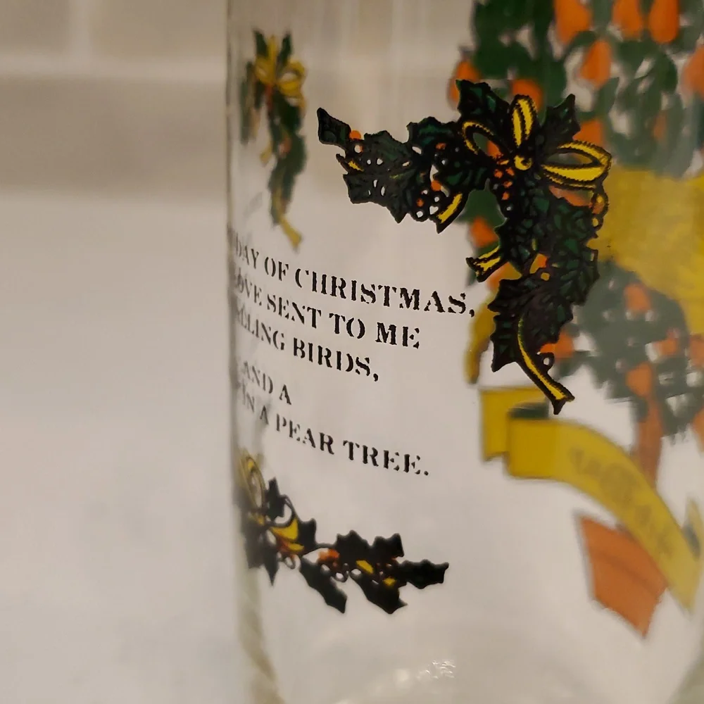 Vintage 12 Days of Christmas 4th Day Four Calling Birds